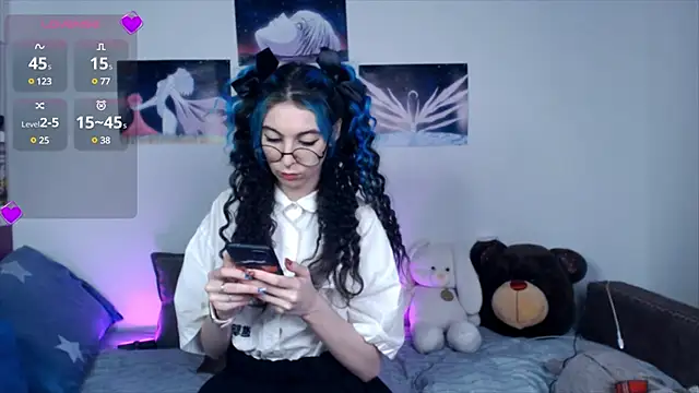 Snapshot of AfinaSweet chatting on 02.20.25 AfinaSweet online show from 02.20.25