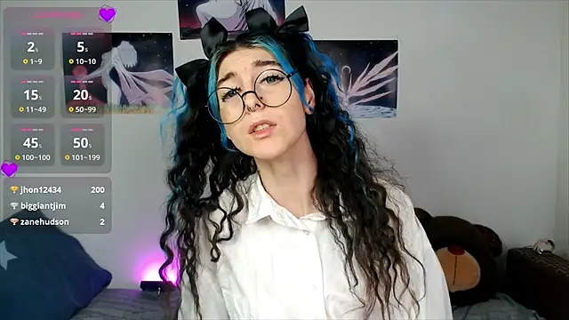Snapshot of AfinaSweet chatting on 02.22.25 AfinaSweet online show from 02.22.25