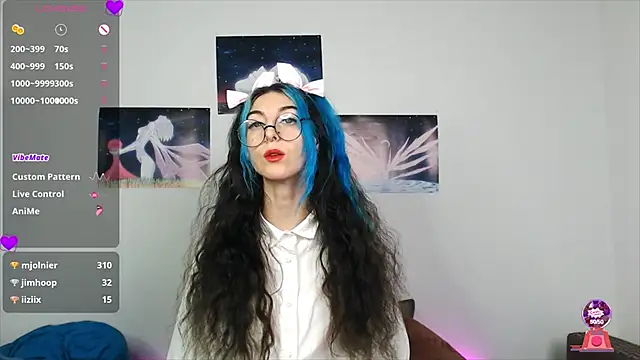 Snapshot of AfinaSweet chatting on 02.28.25 AfinaSweet online show from 02.28.25