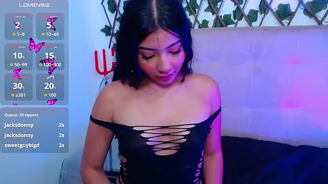 Snapshot of Alanagp chatting on 10.03.25 Alanagp online show from 10.03.25