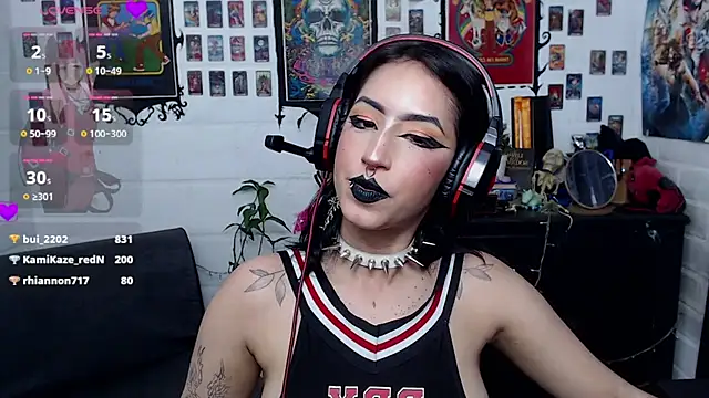 Snapshot of Nyx_Blackmoon chatting on 03.09.25 Nyx Blackmoon online show from 03.09.25