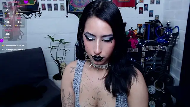 Snapshot of Nyx_Blackmoon chatting on 03.20.25 Nyx Blackmoon online show from 03.20.25