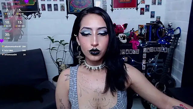 Snapshot of Nyx_Blackmoon chatting on 03.20.25 Nyx Blackmoon online show from 03.20.25