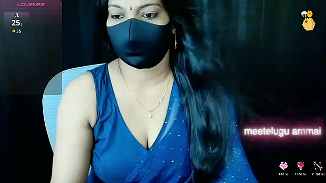 Snapshot of nehanya_telugu chatting on 10.17.25 nehanya telugu online show from 10.17.25