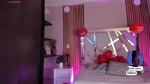 sweetviolet   online show from 02.18.26