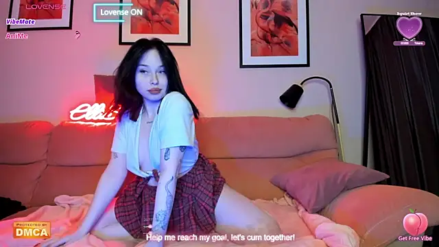ElliSweetTease online show from 03.14.25