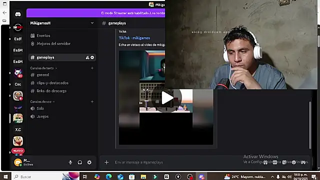 mikigamesH2 online show from 10.05.25
