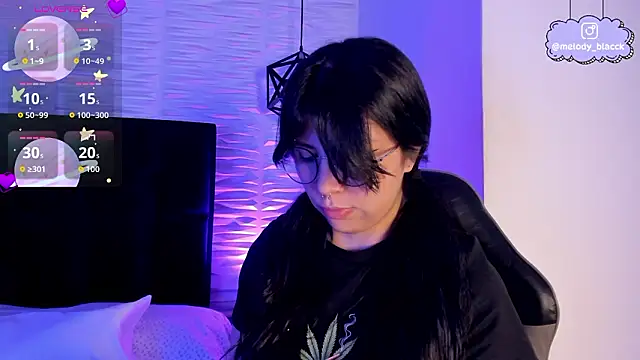 Melody Black  online show from 03.18.26