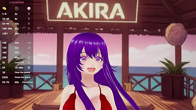 AkiraVixent online show from 10.15.25