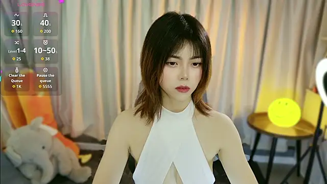 Snapshot of BlushDoll chatting on 10.01.25 BlushDoll online show from 10.01.25