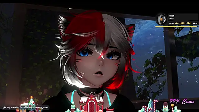 Bowsette Cami online show from 11.30.25