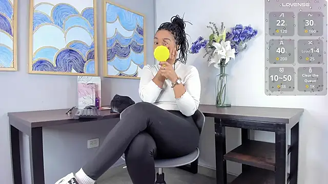 Snapshot of andrea_xoe_ chatting on 10.14.25 andrea xoe  online show from 10.14.25