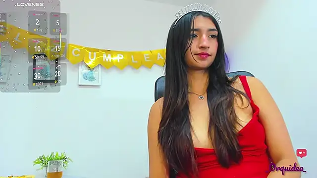 Snapshot of _Orquidea_ chatting on 09.30.25  Orquidea  online show from 09.30.25