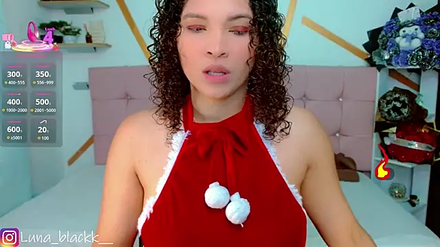 Luna blackk online show from 12.22.25