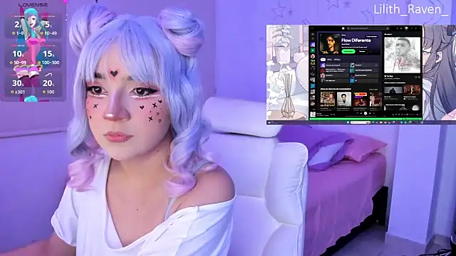 Lilith Raven  online show from 10.18.25