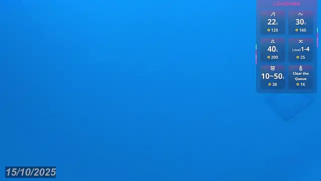 Sebax Young online show from 10.15.25