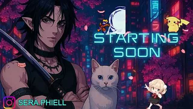 Seraphiell online show from 09.25.25