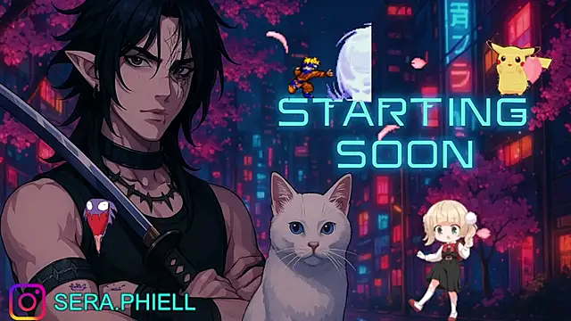 Seraphiell online show from 09.27.25