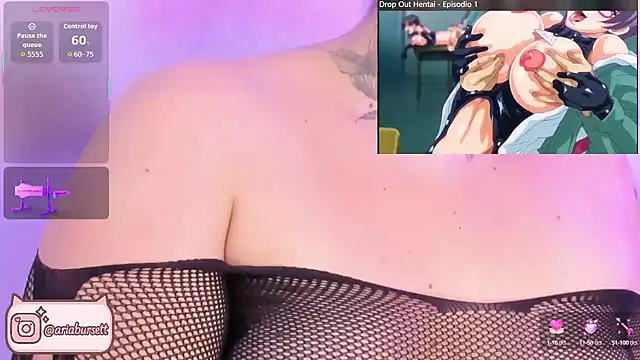 AriaBursett online show from 09.24.25