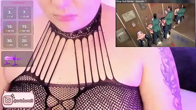 AriaBursett online show from 09.29.25