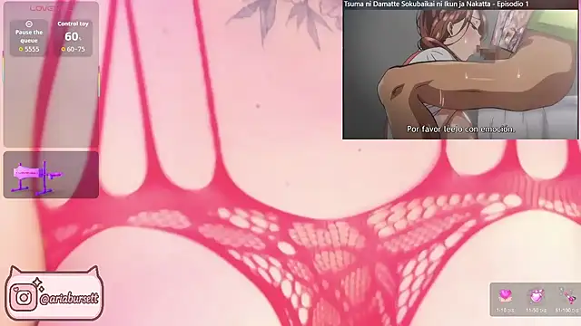 AriaBursett online show from 10.07.25