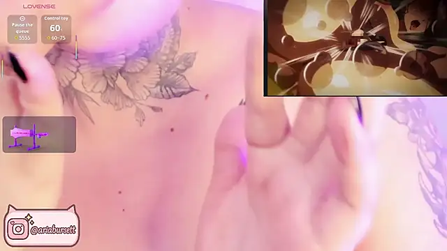 AriaBursett online show from 10.30.25