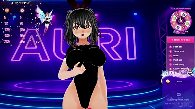 Auri Hikaru online show from 04.01.26