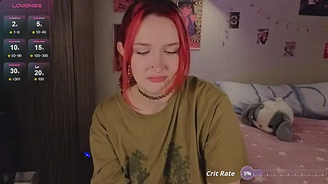 Snapshot of CrystalBlaze_ chatting on 10.19.25 CrystalBlaze  online show from 10.19.25