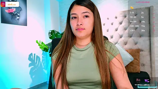 Abrill cute online show from 10.20.25