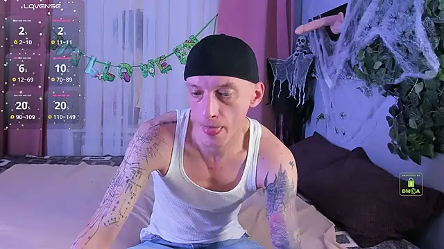 Snapshot of InkedJames chatting on 10.16.25 InkedJames online show from 10.16.25