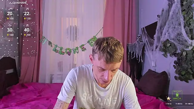 Snapshot of InkedJames chatting on 10.29.25 InkedJames online show from 10.29.25