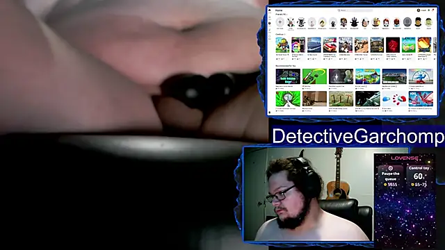 Snapshot of DetChompy chatting on 05.21.26 DetChompy online show from 05.21.26