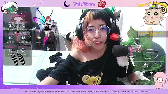 YukiRam online show from 09.10.25