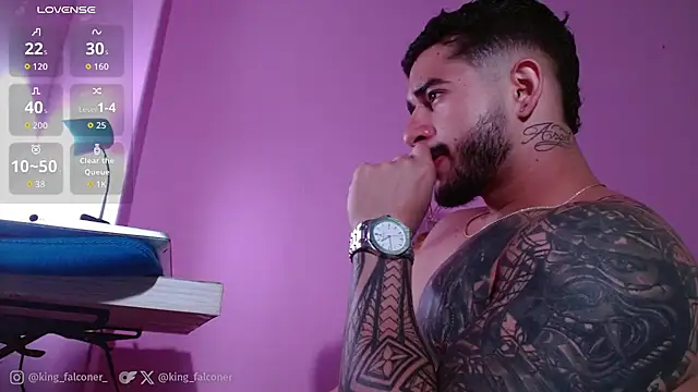 king falconer online show from 03.25.26