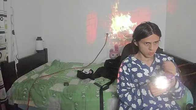 Snapshot of Petite-Goth chatting on 10.30.25 Petite-Goth online show from 10.30.25