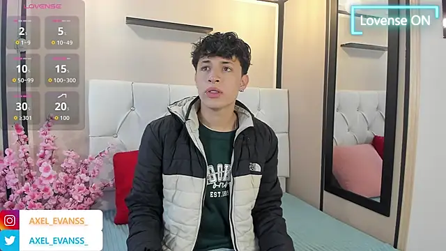 Axel  Evans online show from 09.29.25