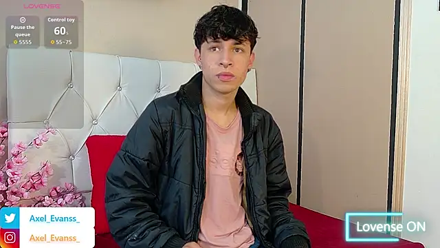 Axel  Evans online show from 10.09.25