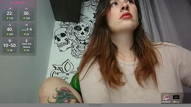 ImSophieFox online show from 04.11.26