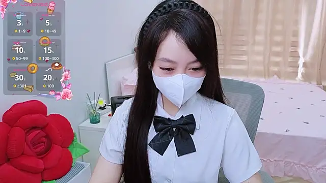 Snapshot of -MinaYoung- chatting on 10.16.25 -MinaYoung- online show from 10.16.25