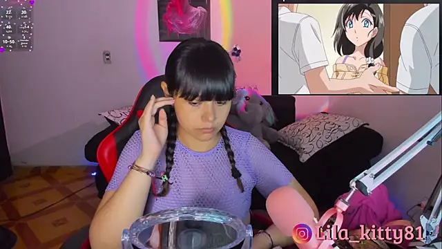 lila kitty81 online show from 10.18.25
