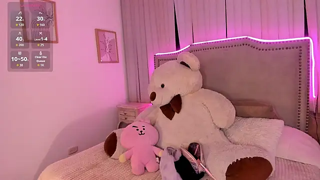 Snapshot of Melody-chers chatting on 10.03.25 Melody-chers online show from 10.03.25