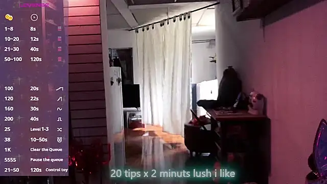 xinamora online show from 10.26.25