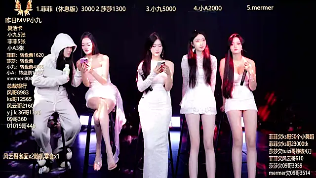 Snapshot of A848 chatting on 10.19.25 A848 online show from 10.19.25