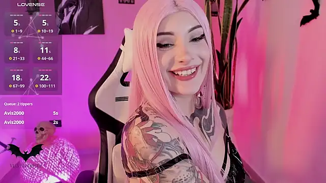 VelvetVampiree online show from 04.06.26