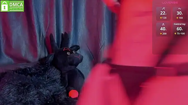 Bluedarkelf888 online show from 10.13.25