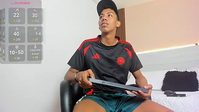 Brunette  boy online show from 09.10.25