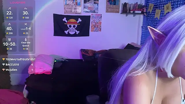 Snapshot of PixelKitty_ chatting on 09.18.25 PixelKitty online show from 09.18.25