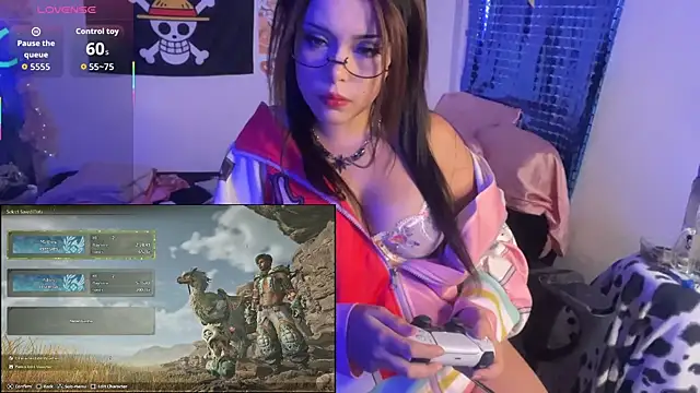 Snapshot of PixelKitty_ chatting on 10.01.25 PixelKitty online show from 10.01.25