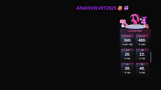 anaisvelvet2025 online show from 10.15.25