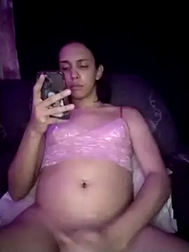 Snapshot of LunaMell chatting on 10.15.25 LunaMell online show from 10.15.25